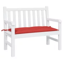 vidaXL piros oxford szövet kerti padpárna 100 x 50 x 7 cm