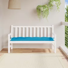   vidaXL világoskék oxford szövet kerti padpárna 150 x 50 x 7 cm