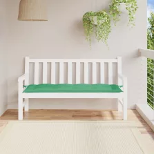 vidaXL zöld oxford szövet kerti padpárna 150 x 50 x 7 cm