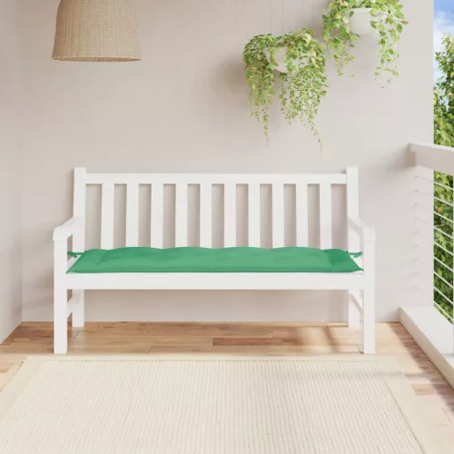 vidaXL zöld oxford szövet kerti padpárna 150 x 50 x 7 cm