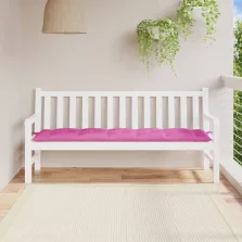   vidaXL rózsaszín oxford szövet kerti padpárna 180 x 50 x 7 cm