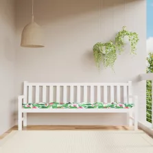 vidaXL többszínű szövet kerti padpárna 200 x 50 x 7 cm