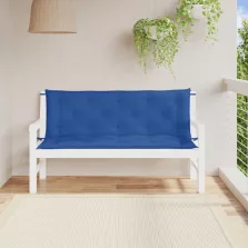  vidaXL 2 db kék oxford szövet kerti padpárna 150 x 50 x 7 cm
