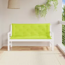   vidaXL 2 db élénkzöld oxford szövet kerti padpárna 150 x 50 x 7 cm