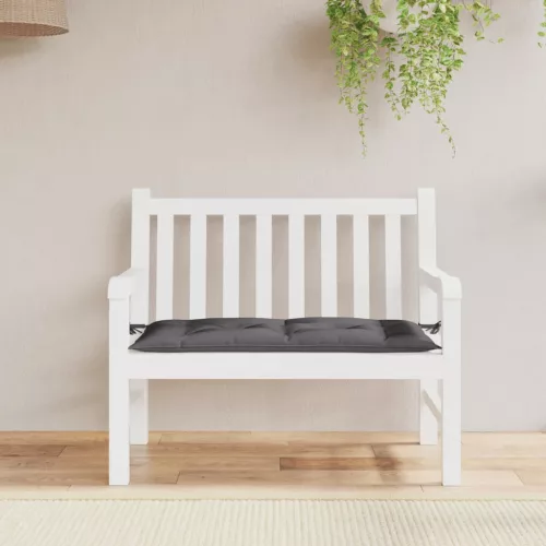 vidaXL antracitszürke oxford szövet kerti padpárna 110 x 50 x 7 cm