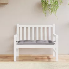   vidaXL szürke oxford szövet kerti padpárna 110 x 50 x 7 cm