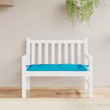  vidaXL világoskék oxford szövet kerti padpárna 110 x 50 x 7 cm