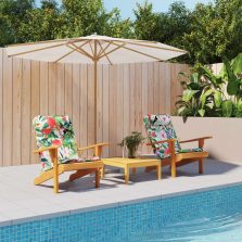   vidaXL 2 db többszínű oxford szövet adirondack-székpárna