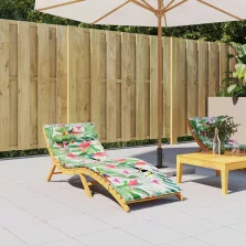 vidaXL színes oxford-szövet napozóágypárna 180x60x4 cm