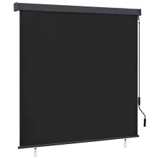   vidaXL Roletta függönyökkel Antracit 180 x 250 cm Szövet és Alumínium