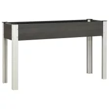 vidaXL szürke WPC kerti magaságyás 120 x 40 x 75 cm