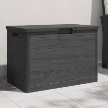   vidaXL antracitszürke polipropilén kültéri párnatartó 77,5x44,5x53 cm