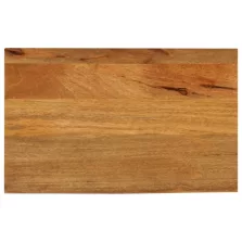   vidaXL tömör mangófa természetes élű asztallap 50 x 20 x 3,8 cm