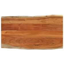   vidaXL tömör akácfa téglalap alakú asztallap 100x60x2,5 cm