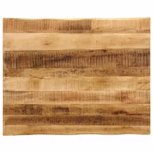   vidaXL tömör nyers mangófa természetes élű asztallap 110 x 80 x 2,5 cm