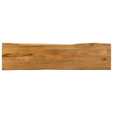   vidaXL tömör mangófa természetes élű asztallap 180 x 40 x 2,5 cm