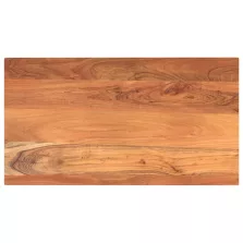   vidaXL tömör akácfa téglalap alakú asztallap 100x70x3,8 cm