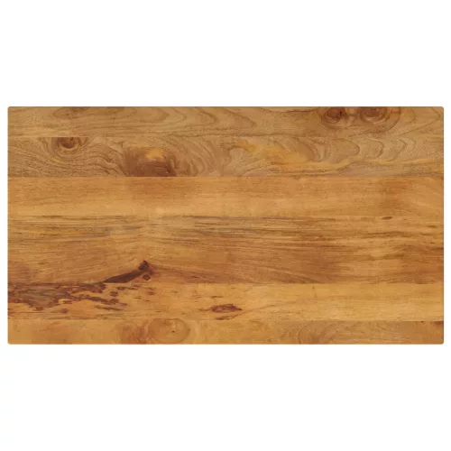 vidaXL tömör mangófa téglalap alakú asztallap 100x70x2,5 cm
