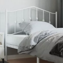 vidaXL fehér fém fejtámla 107 cm