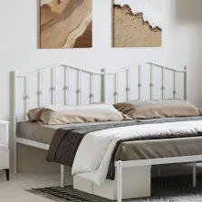 vidaXL fehér fém fejtámla 193 cm