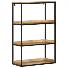 vidaXL Könyvszekrény 70 x 35 x 110 cm Tömör mangófa