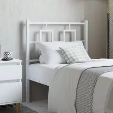 vidaXL fehér fém fejtámla 75 cm
