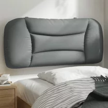 vidaXL világosszürke szövet fejtámla párna 80 cm