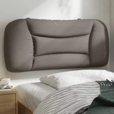 vidaXL tópszínű szövet fejtámla párna 90 cm