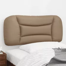 vidaXL cappuccino színű műbőr fejtámla párna 90 cm