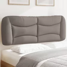 vidaXL tópszínű szövet fejtámla párna 120 cm