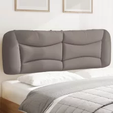 vidaXL tópszínű szövet fejtámla párna 160 cm