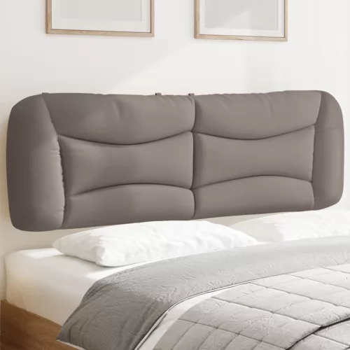vidaXL tópszínű szövet fejtámla párna 160 cm