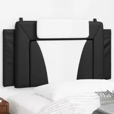 vidaXL fekete és fehér műbőr fejtámla párna 100 cm