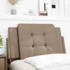 vidaXL cappuccino színű műbőr fejtámla párna 80 cm