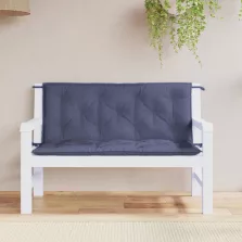   vidaXL 2 db tengerészkék oxford szövet kerti padpárna 120 x 50 x 7 cm