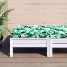   vidaXL levélmintás oxford szövet raklappárna 60x60x9,5 cm