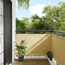   vidaXL homokszínű 100% oxford poliészter erkélyparaván 90 x 800 cm