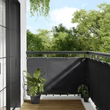  vidaXL antracitszürke 100% oxford poliészter erkélyparaván 90 x 700 cm