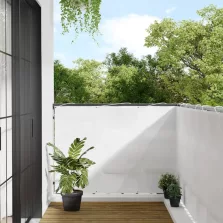   vidaXL fehér 100% oxford poliészter erkélyparaván 120 x 800 cm