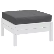 vidaXL melange antracit szövet raklappárna 60x60x9,5 cm