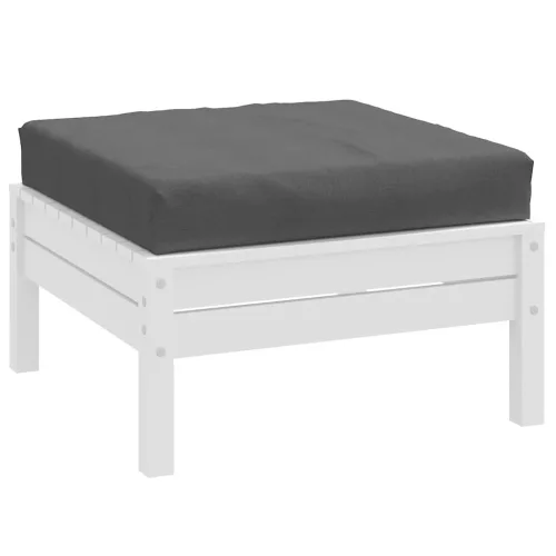 vidaXL melange antracit szövet raklappárna 60x60x9,5 cm