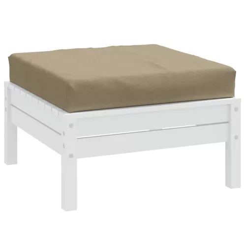 vidaXL melange tópszínű szövet raklappárna 60x60x9,5 cm