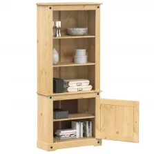   vidaXL Corona tömör fenyőfa magasszekrény 74 x 38 x 170 cm