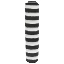   vidaXL antracitszürke és fehér HDPE belátásgátló háló 1x10 m 195 g/m²