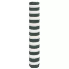  vidaXL zöld és fehér HDPE belátásgátló háló 1,5 x 25 m 150 g/m²