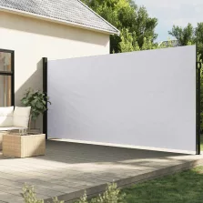 vidaXL fehér behúzható oldalsó napellenző 200 x 300 cm