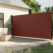 vidaXL barna behúzható oldalsó napellenző 220 x 300 cm