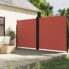   vidaXL terrakotta behúzható oldalsó napellenző 200 x 1200 cm