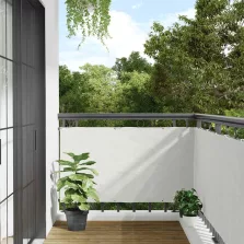   vidaXL fehér PVC belátás elleni erkélyparaván 700x120 cm