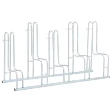   vidaXL padlón álló horganyzott acél kerékpártartó 5 kerékpárhoz